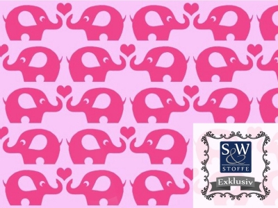 Jersey Elefantenliebe von Janeas World rosa